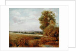 Landscape at Hampstead with Harrow in the Distance, c.1849-55 by Lionel Constable