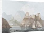 East View of the Forts Jellali and Merani, Muskah, Arabia, June 1793 by Thomas & William Daniell