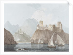 East View of the Forts Jellali and Merani, Muskah, Arabia, June 1793 by Thomas & William Daniell