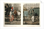 Fore's Contrasts: The Driver of 1832, The Driver of 1852 by Henry Thomas Alken