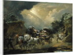 Coach in a Thunderstorm, 1790s by Philip James de Loutherbourg