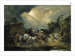 Coach in a Thunderstorm, 1790s by Philip James de Loutherbourg