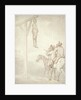 The Gibbet by Thomas Rowlandson