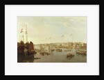 The European Factories, Canton, 1806 by William Daniell