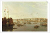 The European Factories, Canton, 1806 by William Daniell
