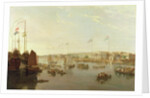 The European Factories, Canton, 1806 by William Daniell