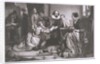 Shakespeare with his Family, at Stratford, Reciting the Tragedy Hamlet by Edouard Jean Conrad Hamman