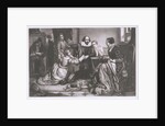 Shakespeare with his Family, at Stratford, Reciting the Tragedy Hamlet by Edouard Jean Conrad Hamman