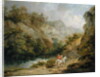 Rocky Landscape with Two Men on a Horse, 1791 by George Morland