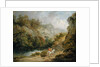 Rocky Landscape with Two Men on a Horse, 1791 by George Morland
