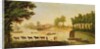 View of the Shepperton on the River Thames, after 1752 by English School