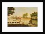 View of the Shepperton on the River Thames, after 1752 by English School