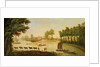 View of the Shepperton on the River Thames, after 1752 by English School