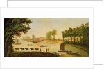 View of the Shepperton on the River Thames, after 1752 by English School