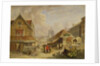 The Old Fishmarket, Norwich, 1825 by David Hodgson