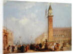 The Piazzetta, Venice by Edward Pritchett