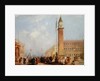 The Piazzetta, Venice by Edward Pritchett