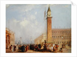 The Piazzetta, Venice by Edward Pritchett