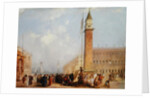 The Piazzetta, Venice by Edward Pritchett
