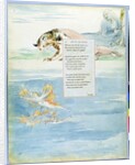 Design 10 for 'Ode on the Death of a Favourite Cat' by William Blake
