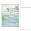 Design 10 for 'Ode on the Death of a Favourite Cat' by William Blake
