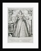 Portrait of Queen Elizabeth 1596 by Crispin I de (attr.to) Passe