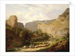 A View of Cheddar Gorge by George Vincent