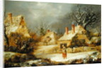 A Winter Landscape by George of Chichester Smith