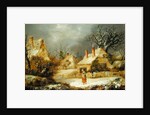 A Winter Landscape by George of Chichester Smith