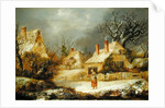 A Winter Landscape by George of Chichester Smith