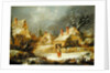 A Winter Landscape by George of Chichester Smith