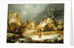 A Winter Landscape by George of Chichester Smith