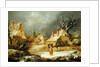 A Winter Landscape by George of Chichester Smith
