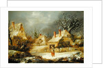 A Winter Landscape by George of Chichester Smith