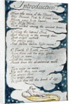 Introduction by William Blake