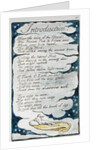 Introduction by William Blake