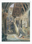 Court of the Bargello, Florence, 1839 by Thomas Hartley Cromek