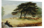 Lovers in Richmond Park by James Smetham