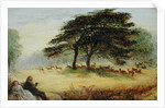 Lovers in Richmond Park by James Smetham