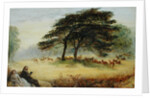 Lovers in Richmond Park by James Smetham