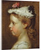 Study of a Girl's Head, c.1740-50 by William Hogarth