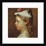 Study of a Girl's Head, c.1740-50 by William Hogarth