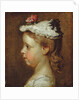 Study of a Girl's Head, c.1740-50 by William Hogarth