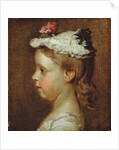 Study of a Girl's Head, c.1740-50 by William Hogarth