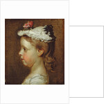 Study of a Girl's Head, c.1740-50 by William Hogarth