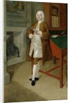 An Unknown Man in a Library, c.1740-41 by Anthony Devis