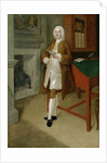 An Unknown Man in a Library, c.1740-41 by Anthony Devis