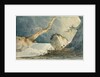 Waterfall in a Desolate Landscape by John Sell Cotman