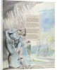 Elegy written in a Counrty Church-Yard, design 110 from 'The Poems of Thomas Gray', 1797-1798 by William Blake