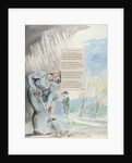 Elegy written in a Counrty Church-Yard, design 110 from 'The Poems of Thomas Gray', 1797-1798 by William Blake